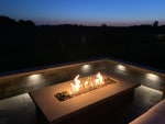 Modern Outdoor Fire Pit in Fishers IN
