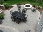 Fishers Outdoor Fireplace and Living Space