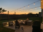 Patio String Lighting Fishers Indiana