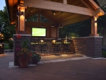 Outdoor Kitchen Lighting in Fishers