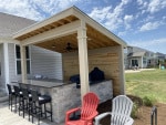 Modern Outdoor Kitchen Installation Fishers, IN