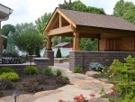 Walkway to Outdoor Kitchen Near Fishers