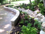 Retaining Wall in Fishers Indiana