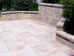 Stone Wall and Patio in Fishers IN