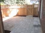 Patio with Fence in Fishers