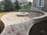 Patio Designs with Fire Features Fishers