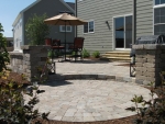 Paver Patio Designs and Wall Fishers IN