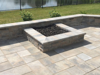 Fire Pit Design and Install Fishers IN
