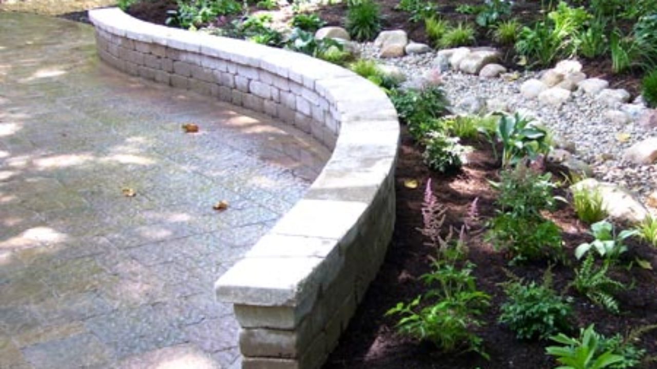 Odenton Retaining Wall and Garden Wall Construction