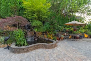 The Noll Landscape Group Fishers Backyard Privacy