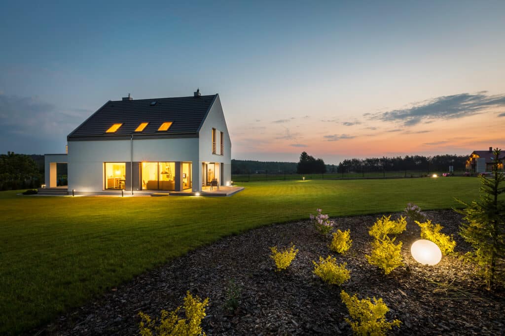 The Noll Landscape Group Fishers Outdoor Lighting Design