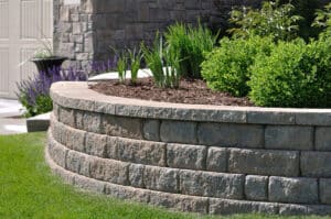 The Noll Landscape Group Fishers Retaining Wall
